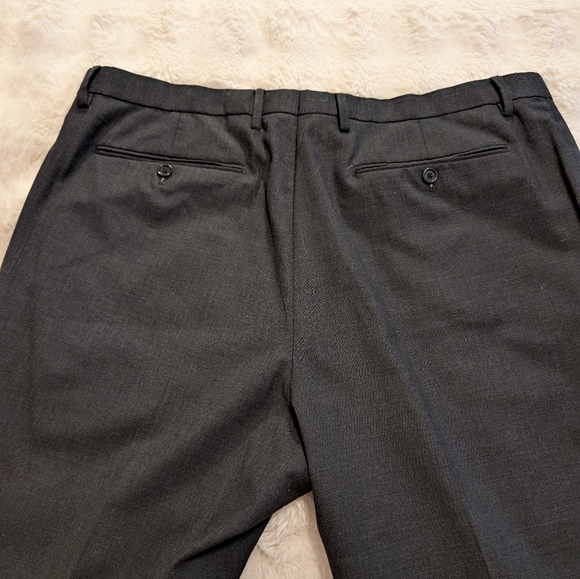 Banana Republic Mens Slim Fit Black Dress Pants Size 38x32 - Picture 3 of 8